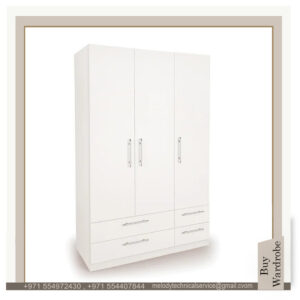 3 Doors Wardrobe melamine