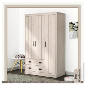 3 Doors Wardrobe Design Dubai