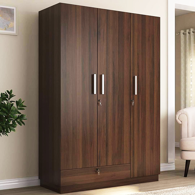 3 door wardrobe aish mdf