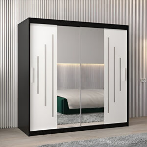 mirrored wardrobe