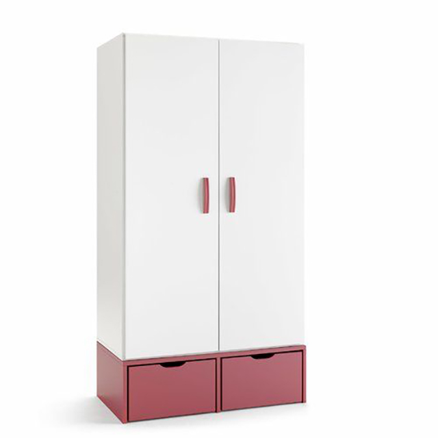 2 door wardrobe with 2 drawers