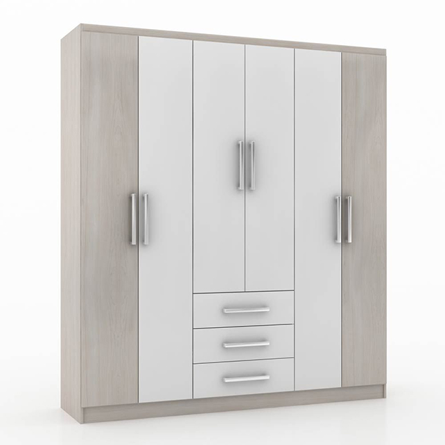 6 Door wardrobe