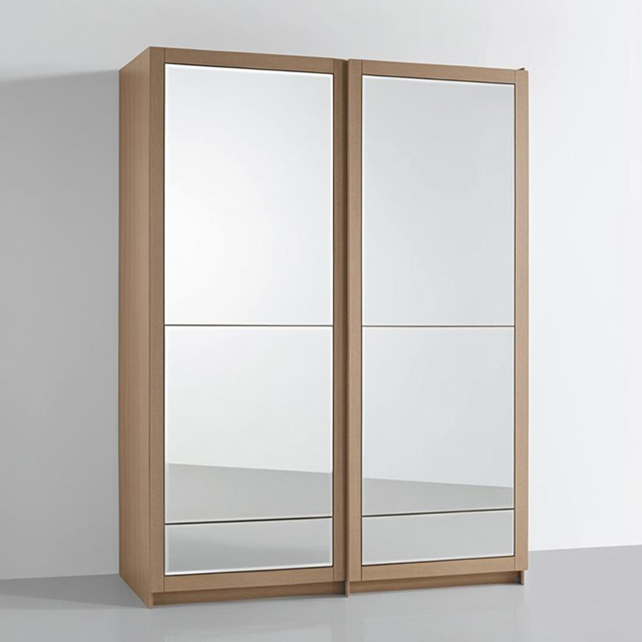 double mirrored wardrobe